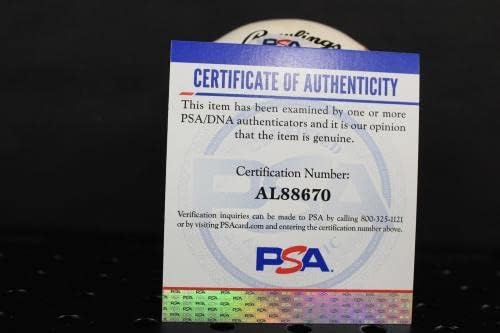 Стив Гарви е Подписал Бейзболен Автограф Auto PSA/DNA AL88670 - Бейзболни топки с Автографи