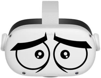 Притеснявам се за очите - Oculus Quest 2 - Стикери - Черен