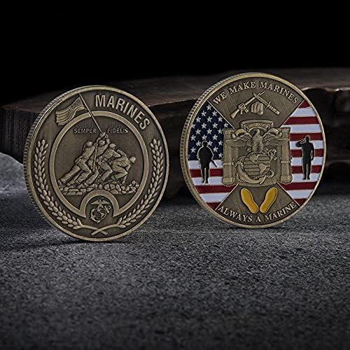Спомен от Военна Монети на Съединените Щати, Ние Произвеждаме Възпоменателна Монета с Изображение на Знамето, Позолоченную