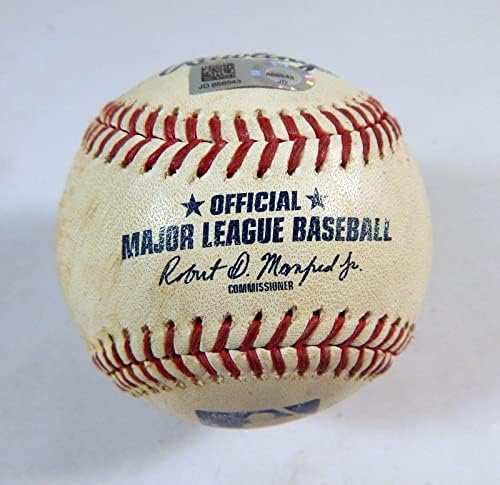 2019 Milwaukee Brewers Pit Pirates Използвани Бейзболни топки Melky Cabrera RBI Single 9 - Използваните Бейзболни топки