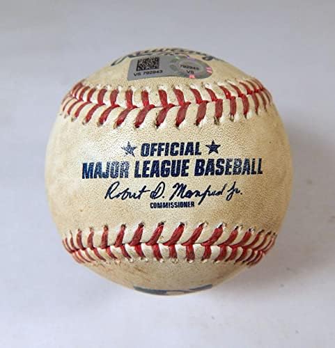 2022 Атланта Брейвз Маями Марлинз Използвана игра на Бейзбол Хесус Лузардо Гросман Топката - Използваните Бейзболни топки
