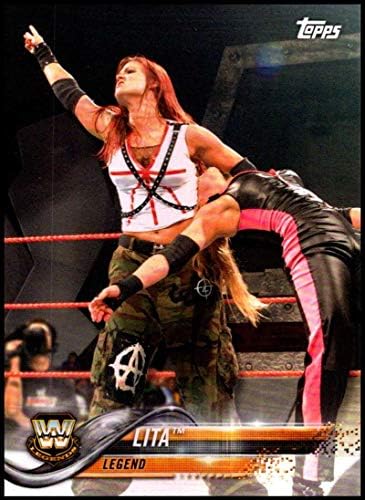 2018 Начело на WWE Then Forever Now 194 Търговска картичка Lita Борба