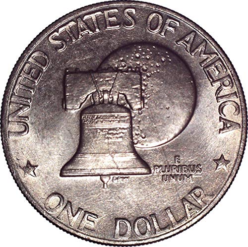 1976 Долар Эйзенхоу Айк 1 долар В необращенном формата на
