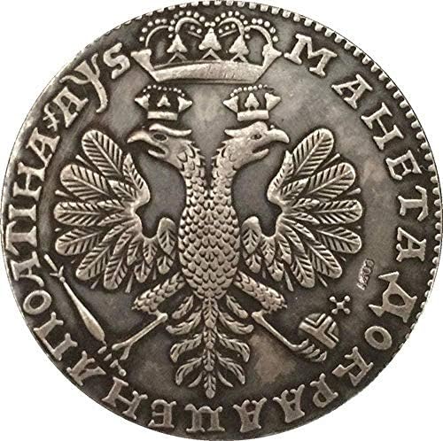 1706 Монети на Русия Петър I Копие на 35 мм Копирни за събиране на Подаръци