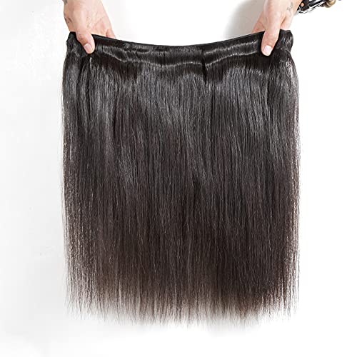 Ayisha Hair Коси Преки 3 връзки 10A Бразилски Снопчета Коса 20 22 24 инча Бразилски Директни Девствени Снопове от Човешки