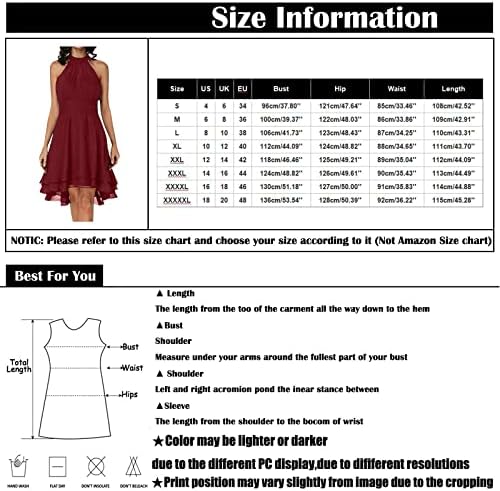 Женствена рокля Fragarn, Женски Ежедневното Модно Рокля С Дантела и Бродирани със Средна дължина, Комплект от две части,