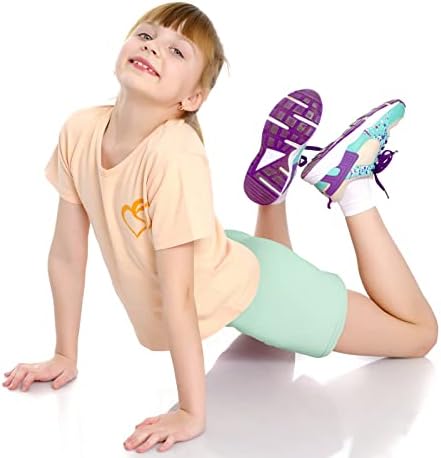 Boyiee 8 Pack Танцови Къси Панталони За Момичета Велосипедни Шорти Гимнастически Къси Панталони За Йога Безопасни Активни
