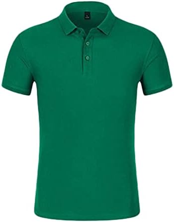 Класически Ризи с къси ръкави за Мъже, Ежедневни Бизнес Риза с къси ръкави, Летни Влагоотводящие Основни Памучни Спортни