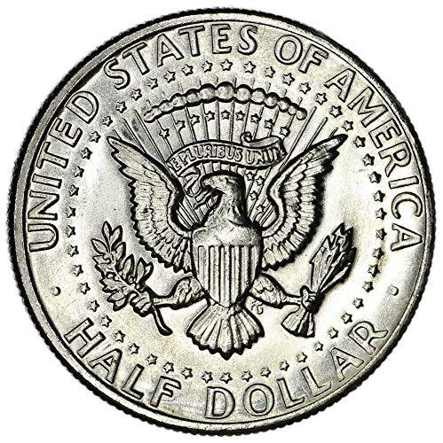 1972 Година - Полдоллара Кенеди , не Обращавшийся Монетен двор на САЩ