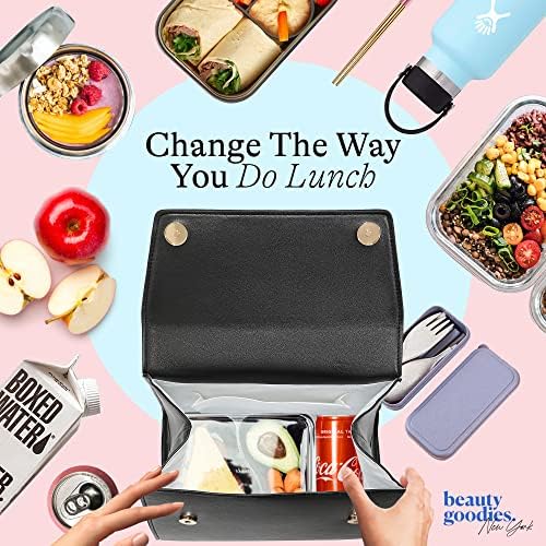 Дамски Чанта за обяд с изолация от 8 опаковки, Bag-Тоут За обяд За възрастен, Сладко Чанта За обяд За жени, Дамски Обяд-Апарати