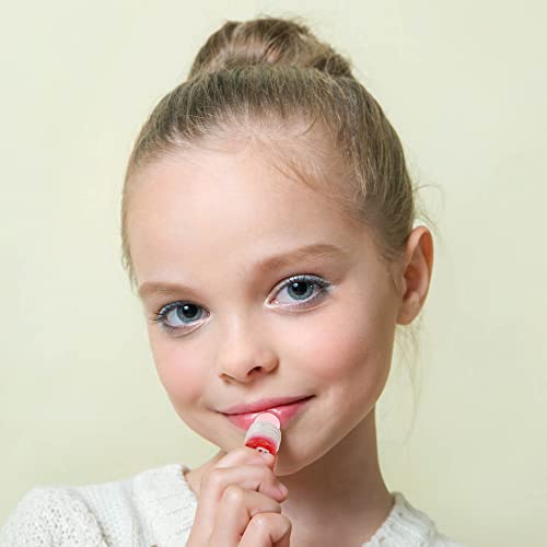 Набор от Блесков за устни EXPRESSIONS, 12 бр., Гланц Овлажняващ крем за устни за деца и тийнейджъри в опаковка с дръжка