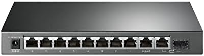 TP-Link TL-SG1210MP, 8-port gigabit switch PoE, 8 порта PoE + капацитет 123 W, с 2 Гигабитными порта на възходящата комуникация