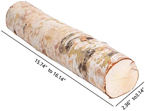 Kingcraft 6 Опаковки по-Големи от брезови дърва за камината Непълни изделия от Дърво за дома, декоративни изгаряне Направи