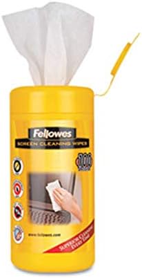 Fellowes - Мокри кърпички За почистване на екрана, 5,12 x 5,90 - 100/Туб6