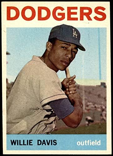 1964 Топпс 68 Уили Дейвис Лос Анджелис Доджърс (Бейзбол карта) в Ню Йорк Доджърс