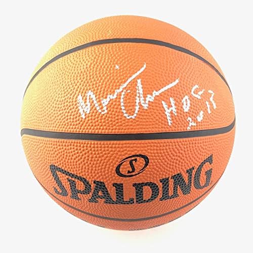 Морис Мойес е подписал Баскетболен договор PSA/DNA 76ers С Автограф Sixers - Баскетболни топки с автографи
