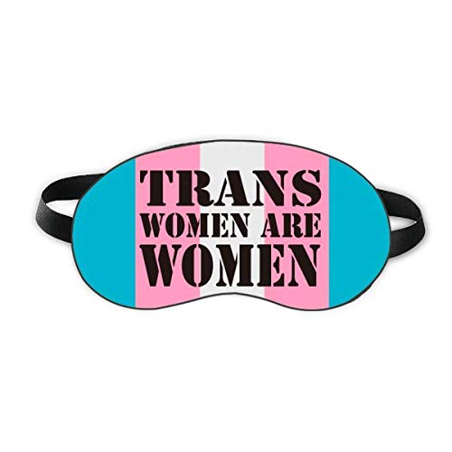 Транс-Жена Подкрепя ЛГБТ Трансгендерный Сън Eye Shield Мека Нощна Превръзка На очите Козирка