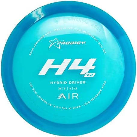 Въздушен хибриден водача Prodigy Disc H4 V2 | Сменяем Дисков драйвер за голф | Нов лек ВЪЗДУШЕН пластмаса | Леко подвижна за максимално разстояние и полет по права | Цветове ?