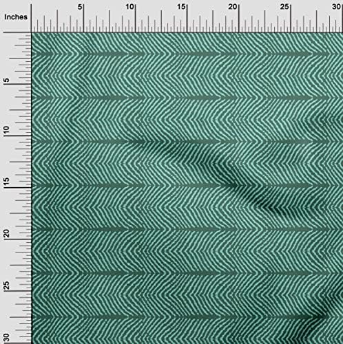 oneOone памук поплин, кафяв плат, азиатски занятие с цветя модел, щампи върху материи с ширина 56 см-8823