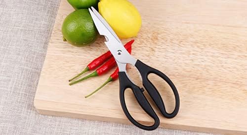 кухненски ножици, Универсални Многофункционални кухненски Ножици 8,27 инча Черен