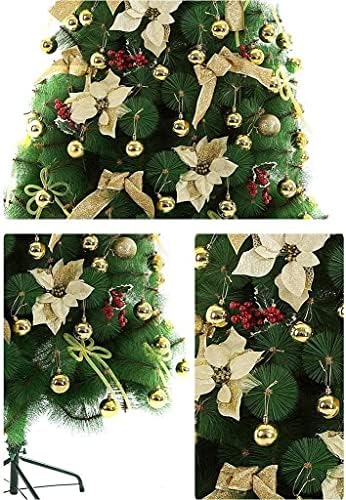 Haieshop Коледно Дърво, Изкуствено Украса за Коледната елха е Изкуствена Бор с Метална рамка и Зелено Дърво Изкуствена