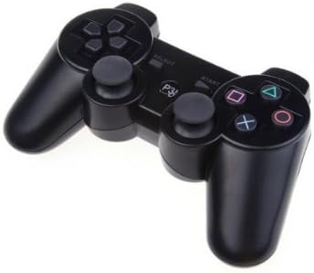 Предложения Doodle Безжичен Гейм контролер за Ps3 Sony Playstation 3 с функция Rumble Черно и Ps3 Тънък Винил Стикер