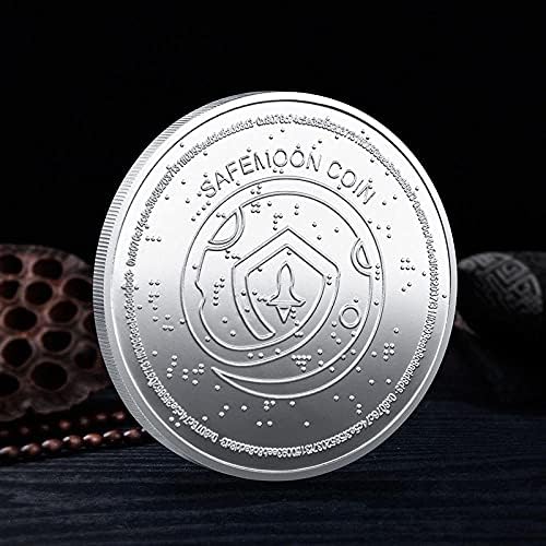 Със сребърно покритие Възпоменателни Монети Лимитированная Колекция от Декоративни Монети Печелившите Числа с Футляром