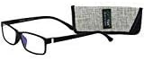 Очила SAV Eyewear Мъжки Optitek Computer 2103 Черни Очила за четене