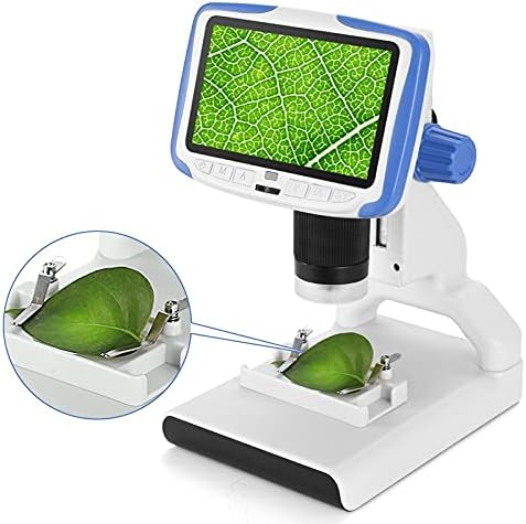 ygqzm 200X Дигитален Микроскоп 5 Дисплей Видео Микроскоп Електронен Микроскоп Истински Научен Биологичен Инструмент