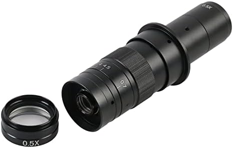Аксесоари за микроскоп 0.5 X 2X X 0.35 1X Допълнителен Обектив на Камера за видеомикроскопа Лабораторни Консумативи (Цвят: