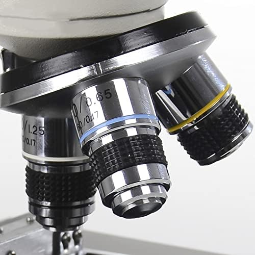 Аксесоари за микроскоп 4X, 10X 20X 40X 100X 60X Разстояние между биологичните микроскопи от 185 мм Лабораторни консумативи