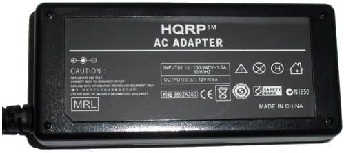 Адаптер за променлив ток HQRP/захранващ Кабел, Съвместим с Maxtor OneTouch II 100GB HDD / 200GB/ 250GB/300GB / 500GB Външни твърди дискове увеселителен парк
