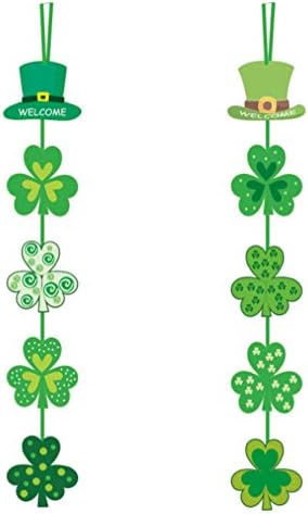 Подвесное Украса под формата на Трилистников на Деня на Св. Патрик, Знак за по-Щастлив Ирландски Партита, Висулка във