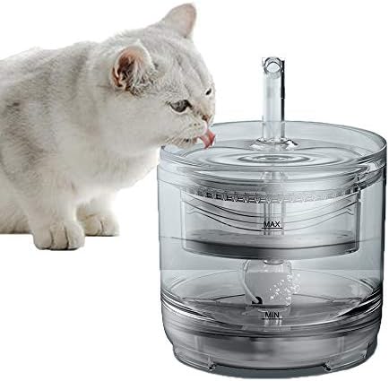 Диспенсер за вода от чешмата Jankso за домашни любимци, дозатори за вода за кучета и котки, пияч за котки, Безшумни дозатори
