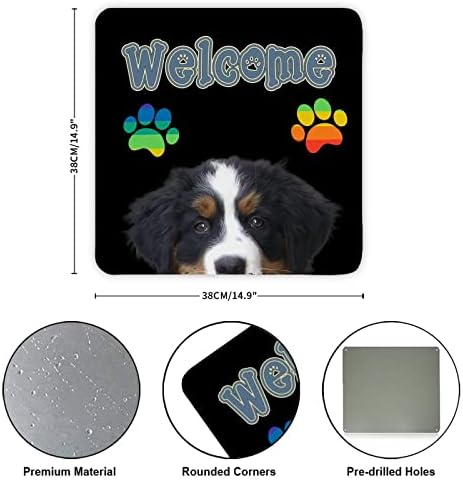 Забавна Метални Табели с Надпис за домашни кучета, са Добре Дошли, Отпечатъци от домашни кучета и Лапите, Реколта Табела