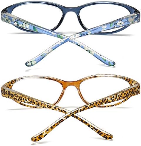 Дамски очила за четене RaoOG Cat Eye 1,75, Блокиране на Синя светлина За четене от компютър, Дамски Модни очила в рамки
