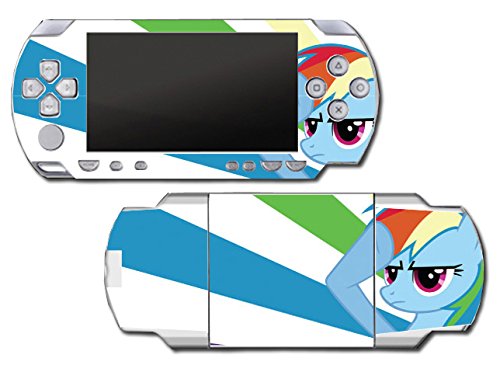 My Little Pony Friendship is Magic ПВО Rainbow Dash видео игра Vinyl Стикер на Кожата Стикер Калъф за Sony PSP, Playstation
