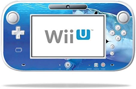 Корица MightySkins е Съвместима с геймпадом Nintendo Wii U – Великолепни бели на цвят | Защитно, здрава и уникална Vinyl