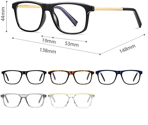 Дамски Очила За четене RESVIO, Модерни Правоъгълни, Квадратни Очила За четене Ръчно изработени Костенурка