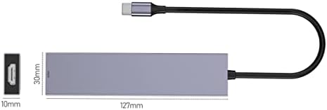 Mobestech USB със Зарядно устройство USB-Хъб за 6 Порта USB Хъб, Мултифункционален Хъб за Разширяване на Адаптери За