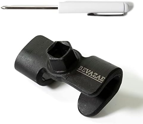 Универсален удължител за гаечных ключове BEVAZAE - за шофиране с шестоъгълни глави 1/2 или 21 мм за труднодостъпни гайки