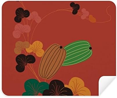 Живопис на Японската Култура Тиква Плат За Почистване на Екрана за Пречистване на 2 елемента Замшевой Тъкан